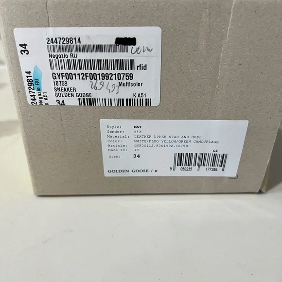 Gold Goose Kids Size EU 34